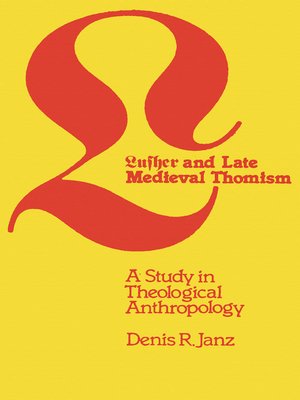 cover image of Luther and Late Medieval Thomism